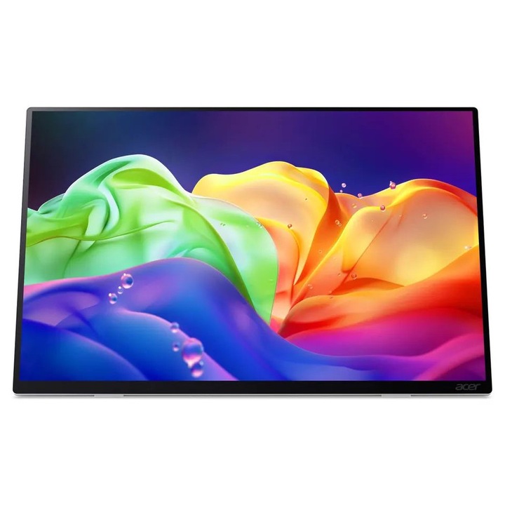 Monitor Acer PE160WUTs OLED QD-OLED argintiu 16x10 16" 6016x3384 120Hz 1ms