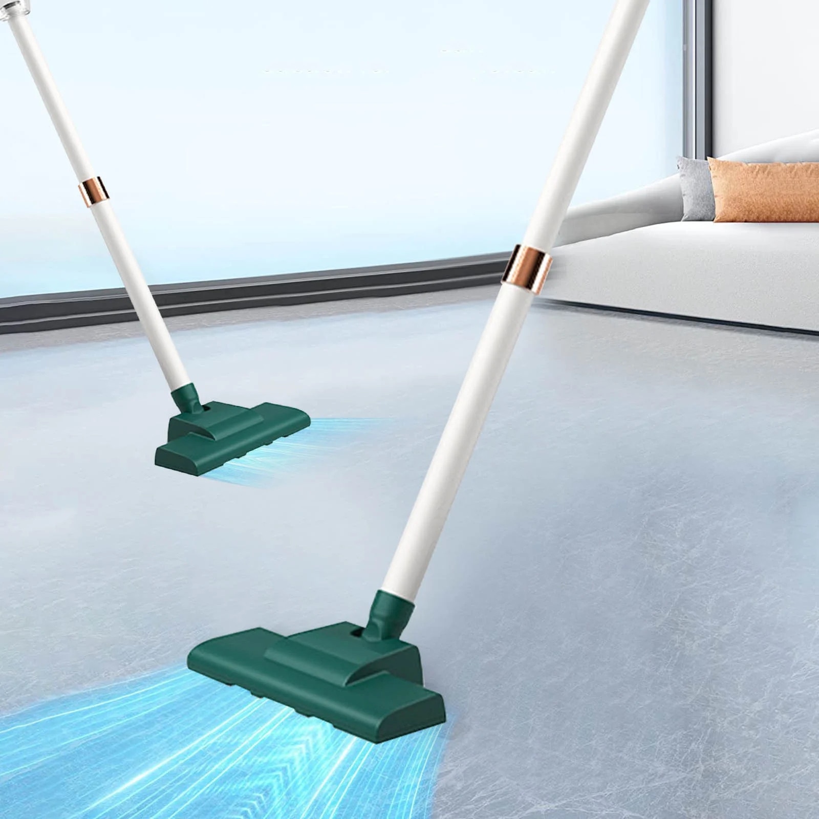 Aspirator de pat wireless putere mare silentios portabil alb