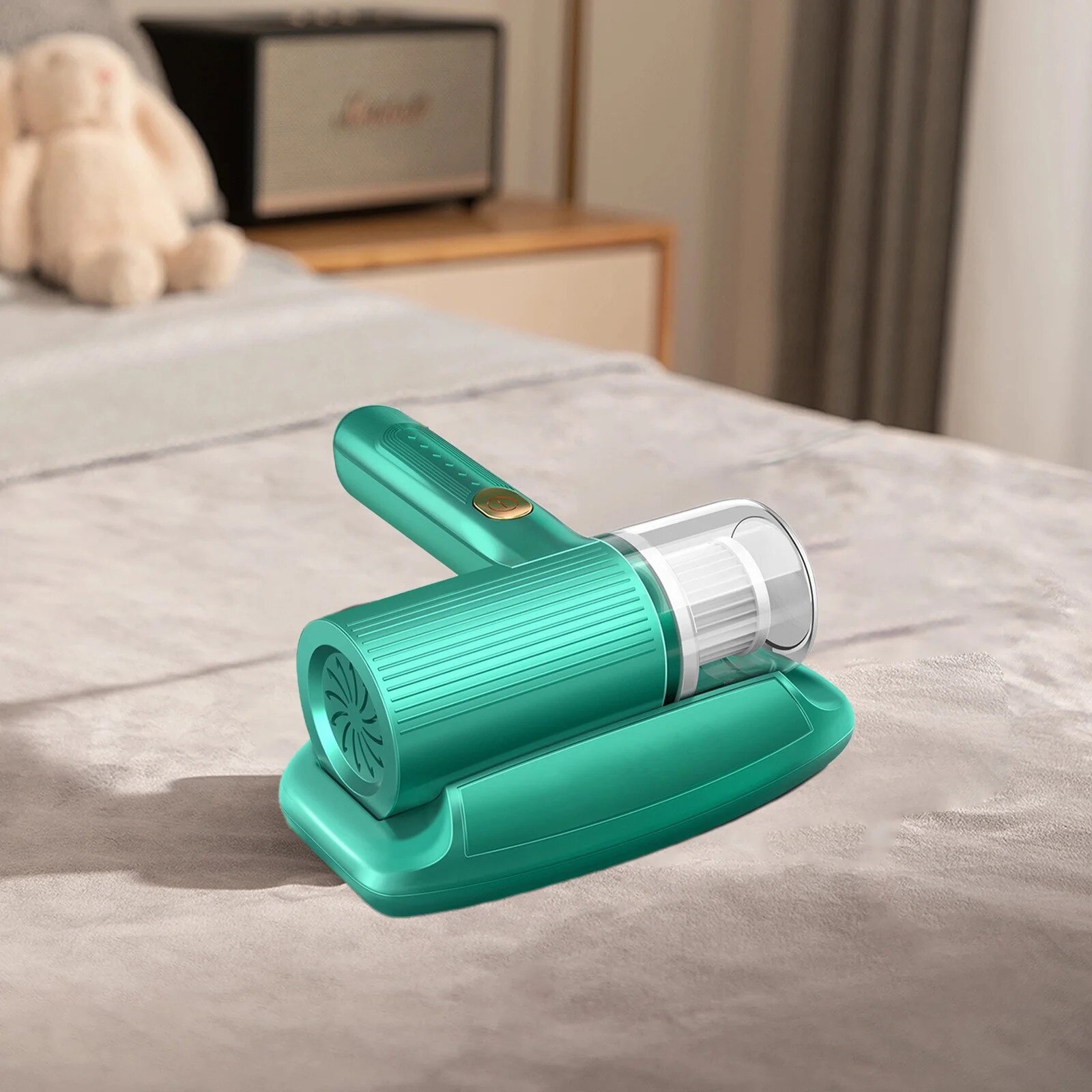Aspirator portabil fara fir pentru pat si saltea, indepartare par animale, perne, canapele, jucarii plus, multifunctional
