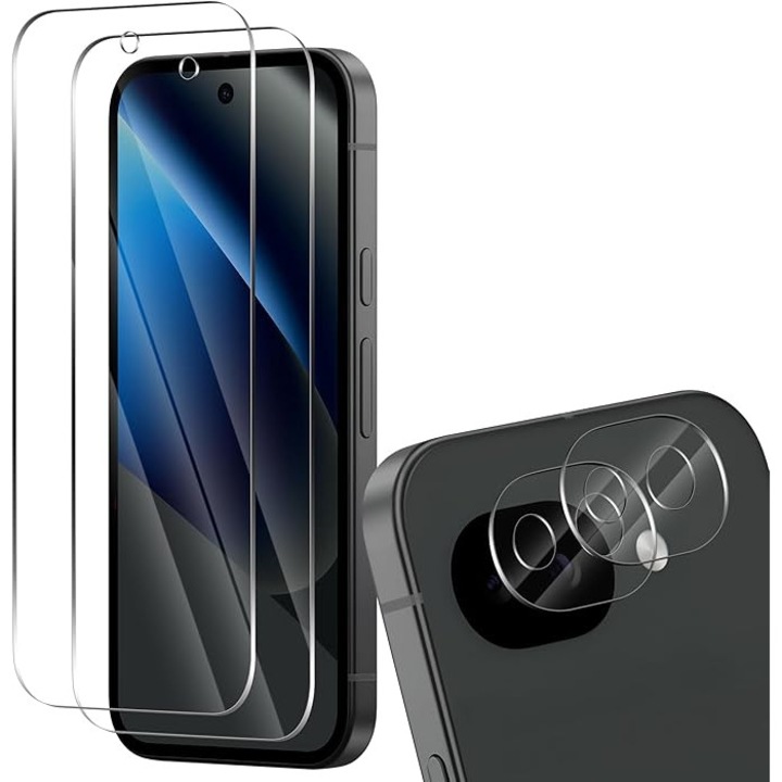 Edzett üvegfólia 9H Google Pixel 10a csomag 2+2 képernyő + kamera