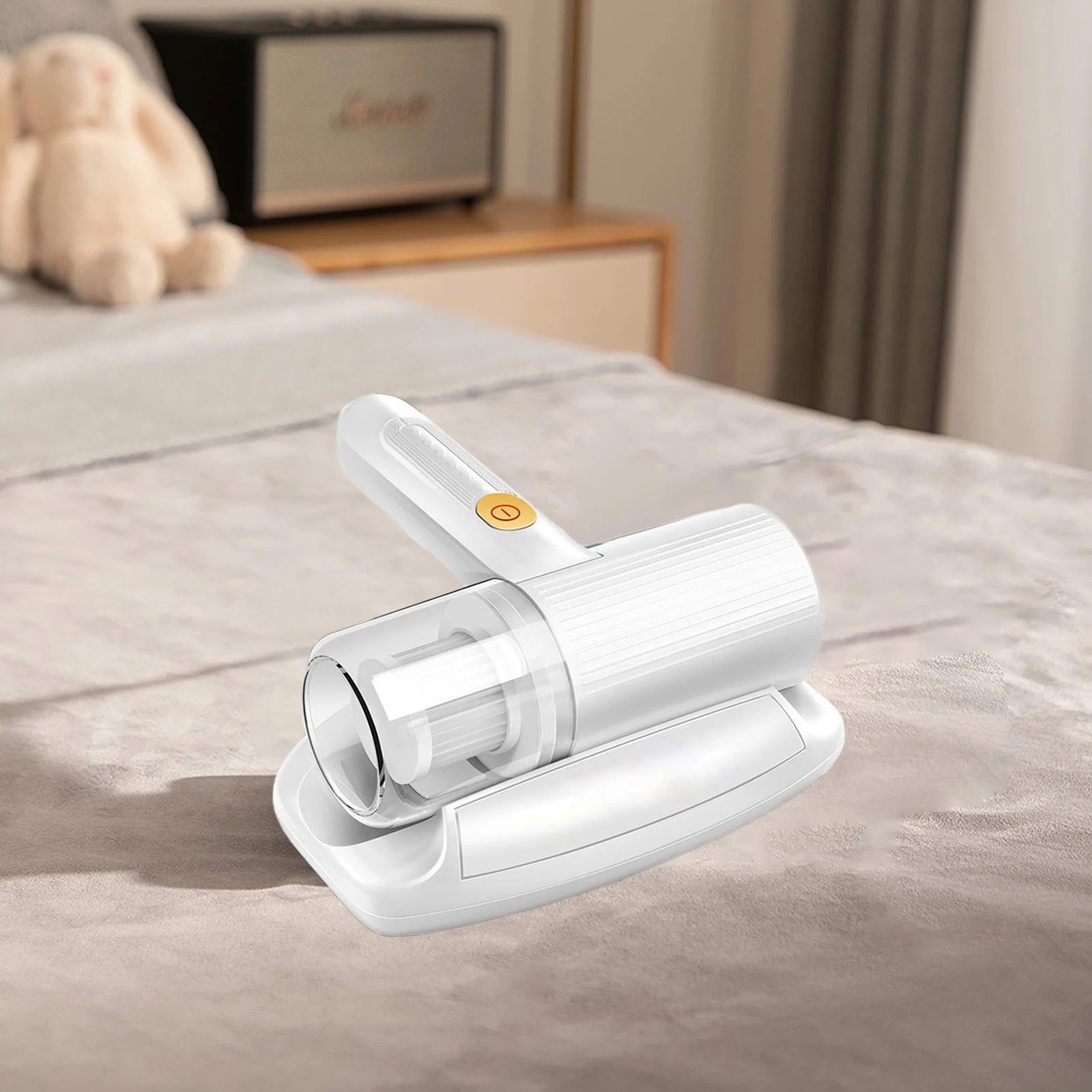 Aspirator portabil fara fir pentru pat si saltea, indepartare par animale, perne, canapele, jucarii plus, OEM