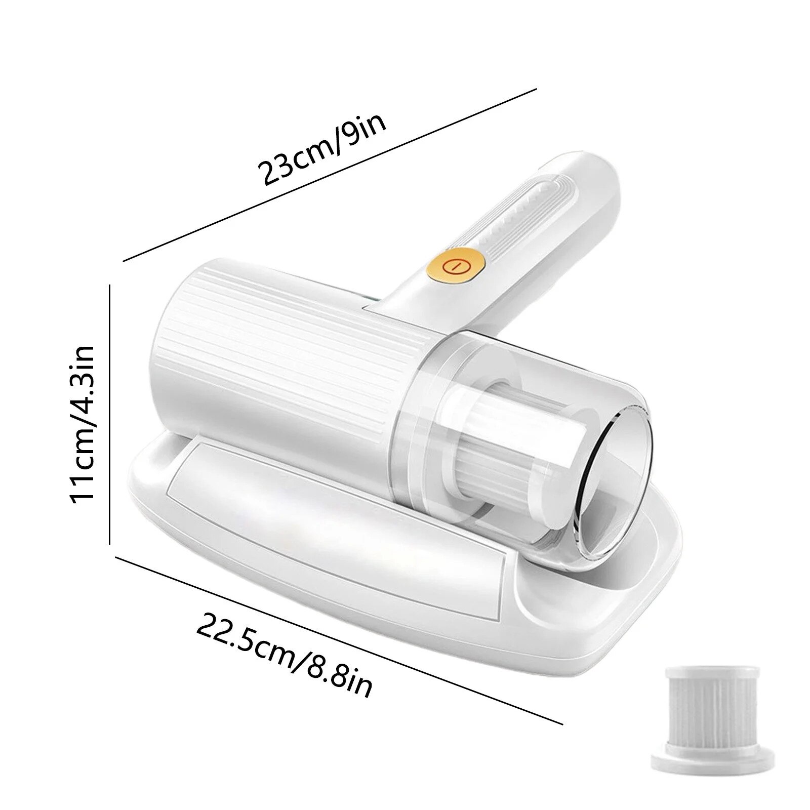 Aspirator portabil fara fir pentru pat si saltea, indepartare par animale, perne, canapele, jucarii plus, OEM