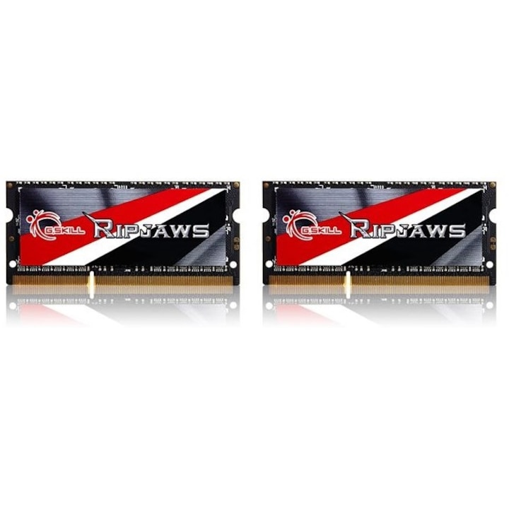 G.Skill Ripjaws Memória, DDR3L 16GB (2x8GB), 1600MHz, CL9, SO-DIMM, 1.35V