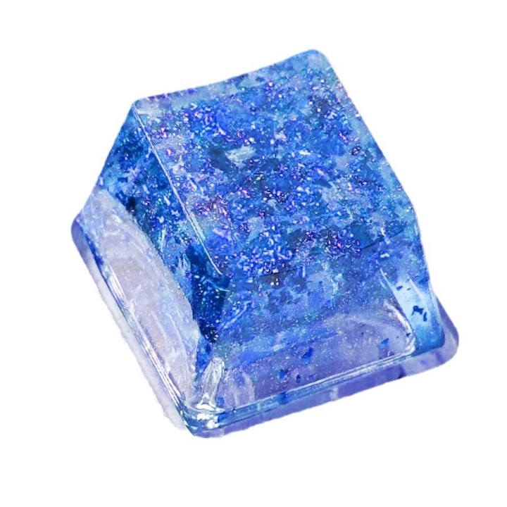 Capac tastatura YANYXR OEM rasina colorat folie aurie translucide 1.8x1.2cm