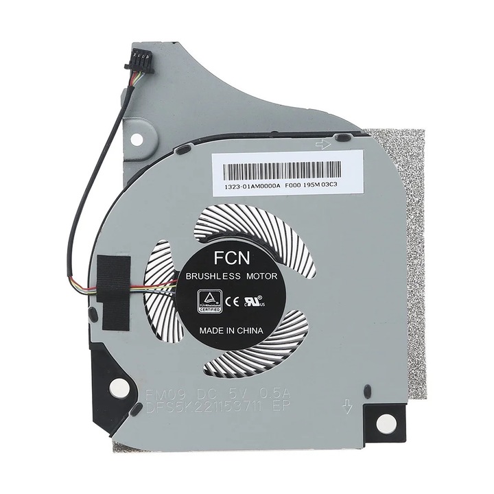 Вентилатор за охлаждане на лаптоп YANYXR G5-5590 G7-7790 7590 сив 5V 0.5A 4 пина
