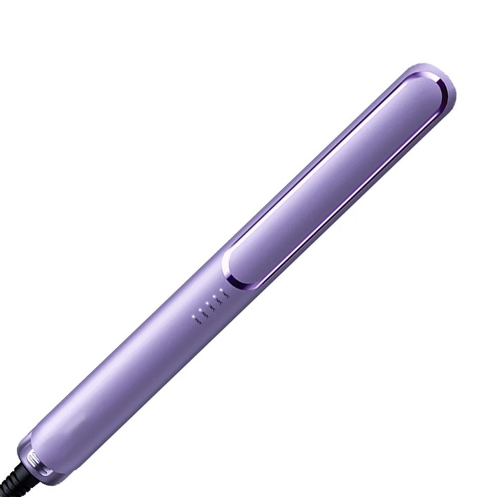 Placa de par 2-in-1 YANYXR BCS3195999, ceramica antiarsura, uscat/umed, 5 trepte temperatura, 30W, ionesare, cablu 1.8 m, mov