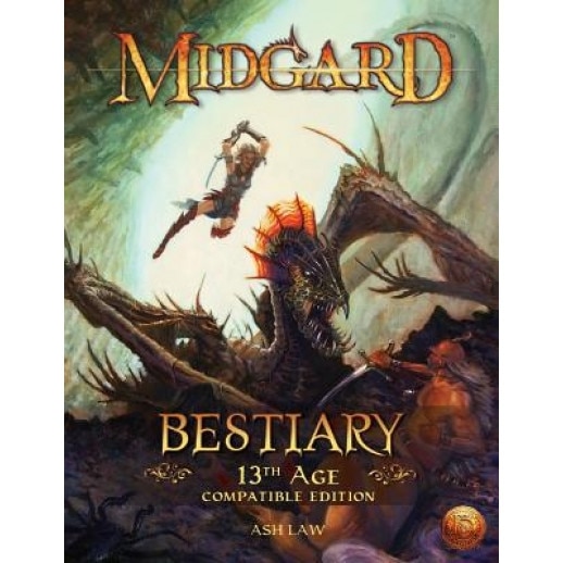 Midgard Bestiary (13th Age Compatible), Ash Law (Author)