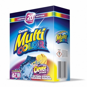Detergent de rufe Clovin, 5 kg, 67 de spalari Detergent de rufe Clovin, 5 kg, 67 de spalari