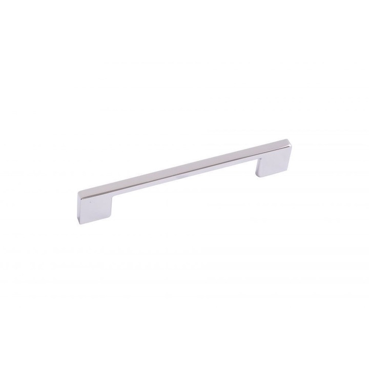 Mâner mobilier AMIX AR004Z 128mm, crom, metal, 162x27.5x8.5mm