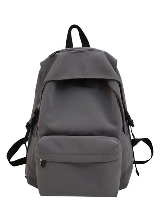 Rucsac de calatorie unisex YANYXR, laptop 14 inch, gri, 25x14x31cm