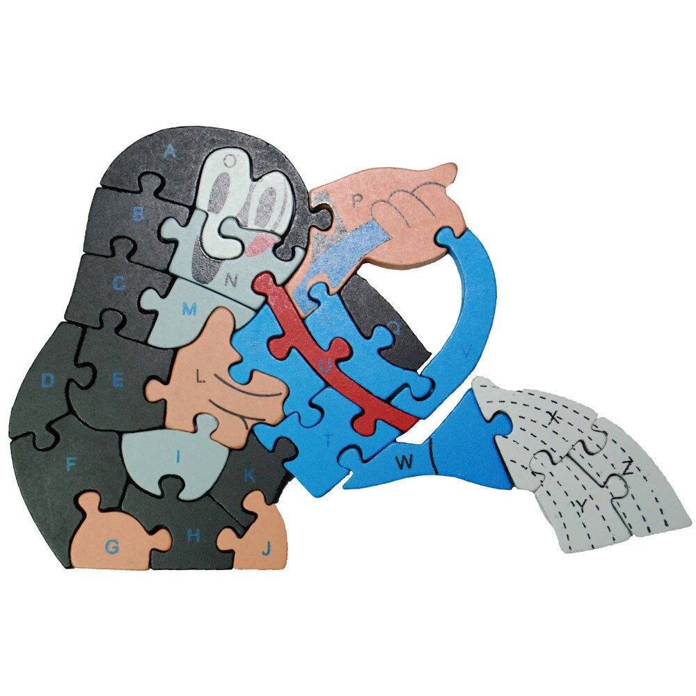 Puzzle lemn Cartita cu Stropitoare