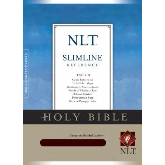 Slimline Reference Bible-NLT, Tyndale House Publishers (Manufactured by)