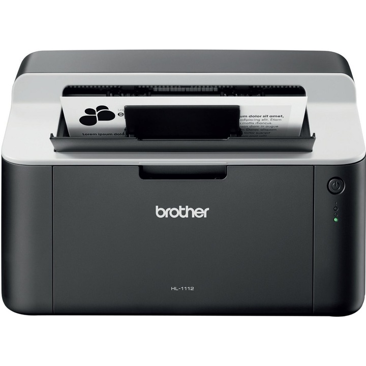 Монохромен лазерен принтер BROTHER HL-1112E, A4, USB
