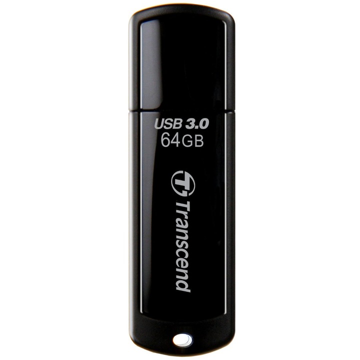 USB памет Transcend JetFlash® 700 64GB, USB 3.0, Black