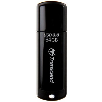 Memorie USB Transcend JetFlash® 700 64GB, USB 3.0, Black Memorie USB Transcend JetFlash® 700 64GB, USB 3.0, Black