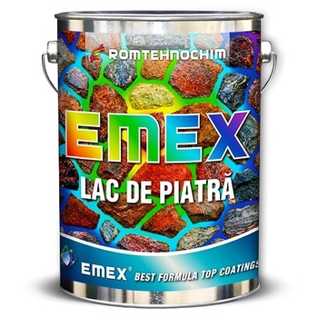 Lac Solventat pentru Piatra “EMEX WS”, Cires, Bidon 4 KG Lac Solventat pentru Piatra “EMEX WS”, Cires, Bidon 4 KG