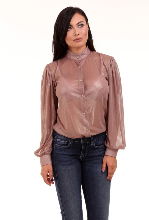 Camasa cu maneca lunga MARYETT Marylin, Auriu