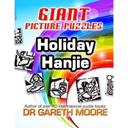 Holiday Hanjie: Giant Picture Puzzles, Gareth Moore (Author)