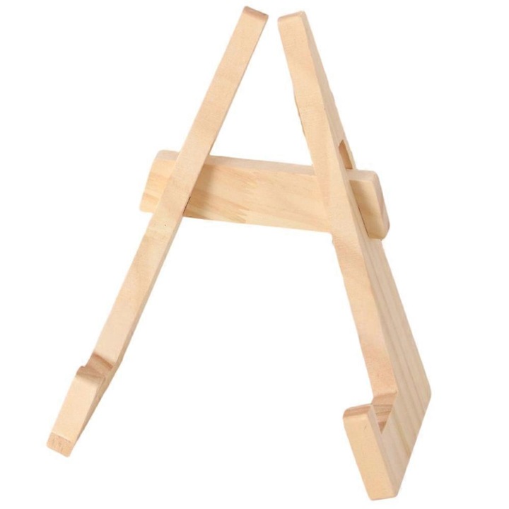 Raft lemn natural, suport decorativ, 40x5cm