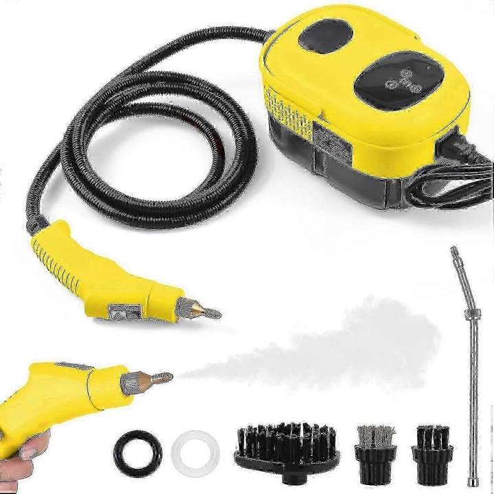 Aparat de curatat cu abur 2500W capacitate 1100ml alb