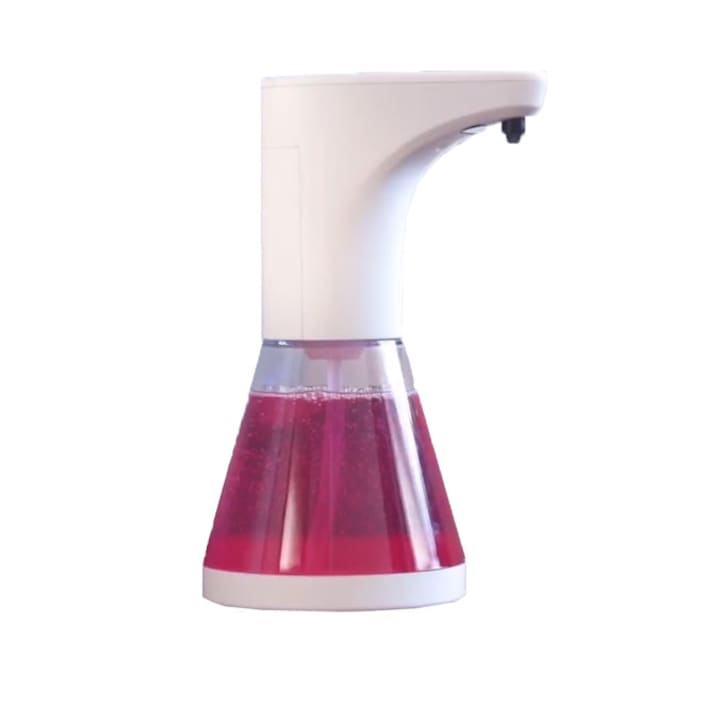 Dozator de sapun automat cu senzor, InnovaGoods Home Houseware, 520 ml, Alb