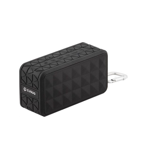 Boxa Bluetooth Portabila Waterproof, CuboQ Tire, 6 W, 1800 mAh