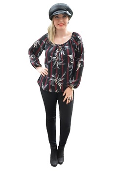 Bluza confortabila din material subtire ,D&J Exclusive, Negru Bluza confortabila din material subtire ,D&J Exclusive, Negru