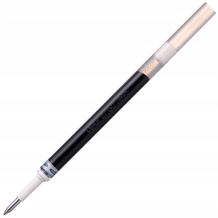 Резерви гел черни 0.7мм за химикалки Pentel, бързосъхнещи