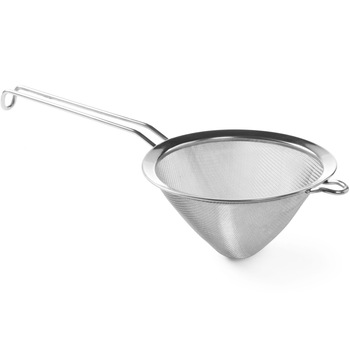 Sita Hendi conica, cu plasa fina, otel inoxidabil, 160x355 mm Sita Hendi conica, cu plasa fina, otel inoxidabil, 160x355 mm