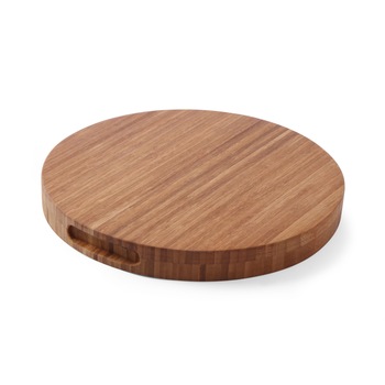 Tocator masiv, rotund, din lemn de bambus, diametru 40 cm, grosime 3.5 cm, Hendi Tocator masiv, rotund, din lemn de bambus, diametru 40 cm, grosime 3.5 cm, Hendi