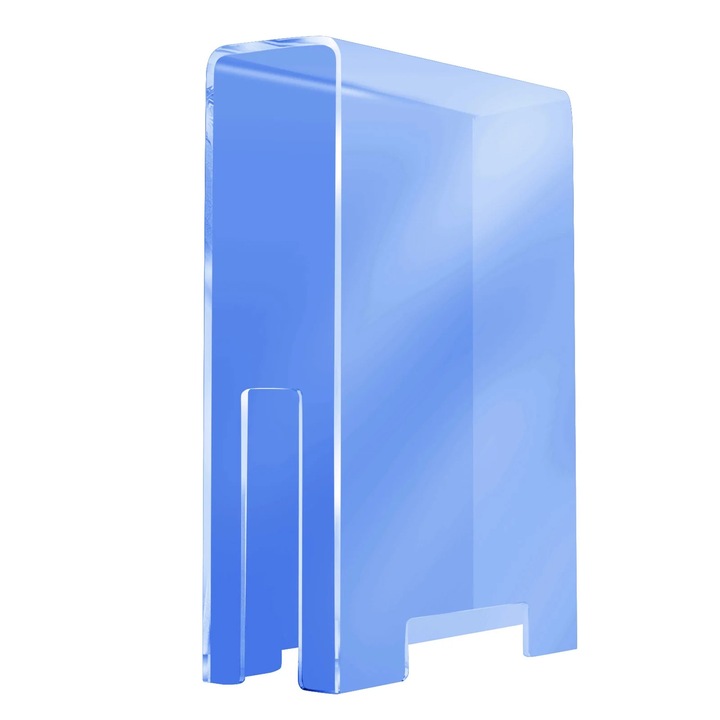 YANYXR akril multicolor porvédő burkolat gaming konzolhoz 41x27x12cm
