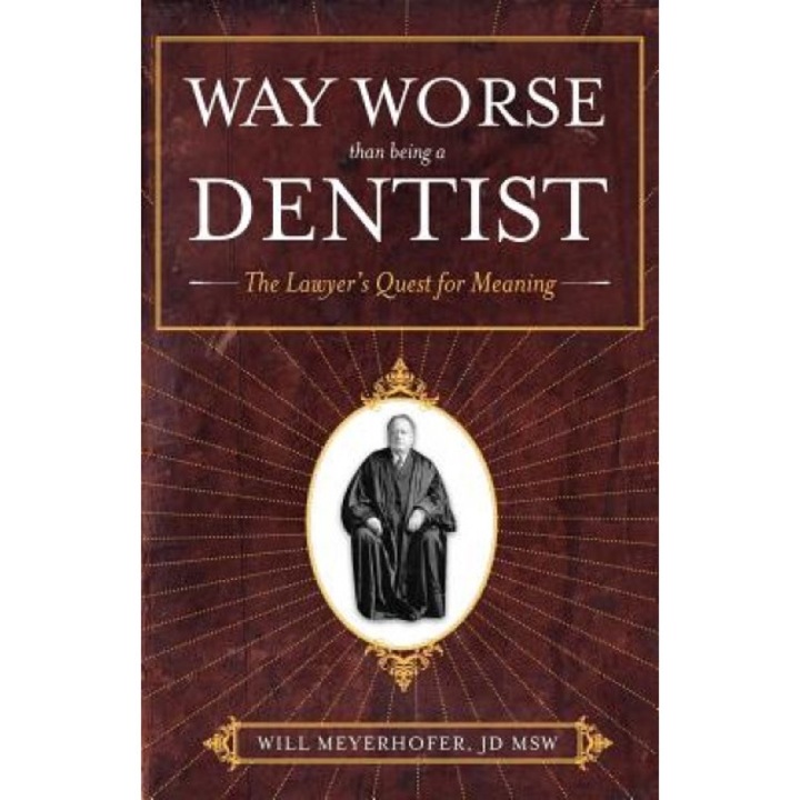 Way Worse Than Being a Dentist: The Lawyer's Quest for Meaning, Jd Msw Will Meyerhofer (Author)
