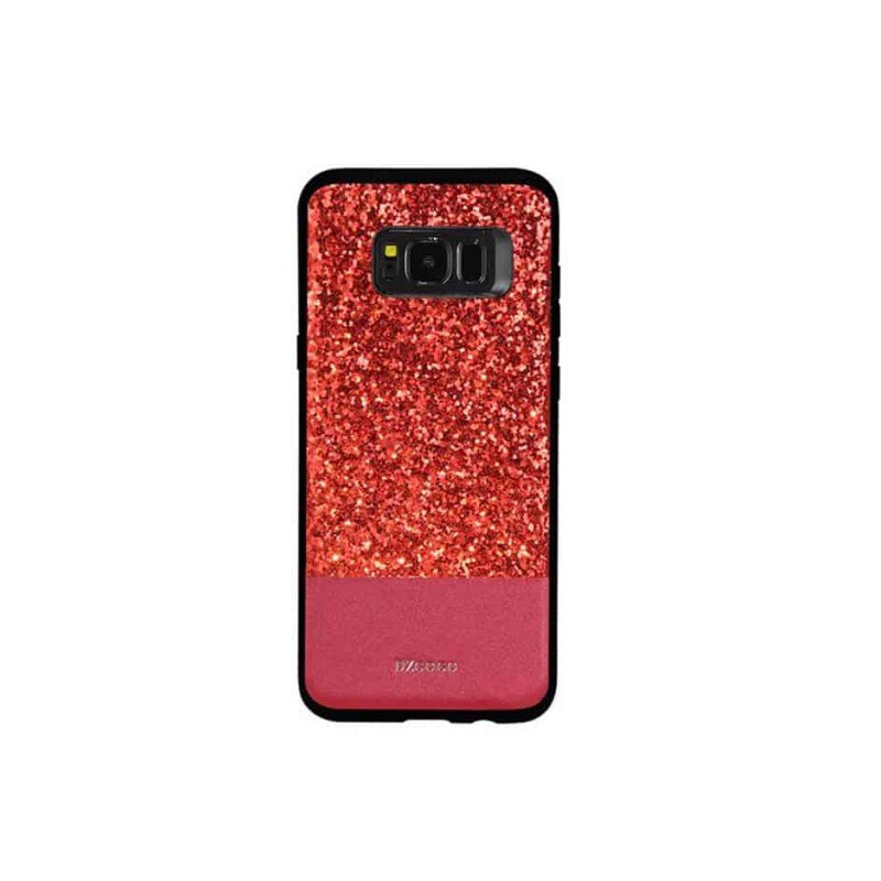 Husa Spate Lux Premium Dzgogo Bling Samsung S8 Red