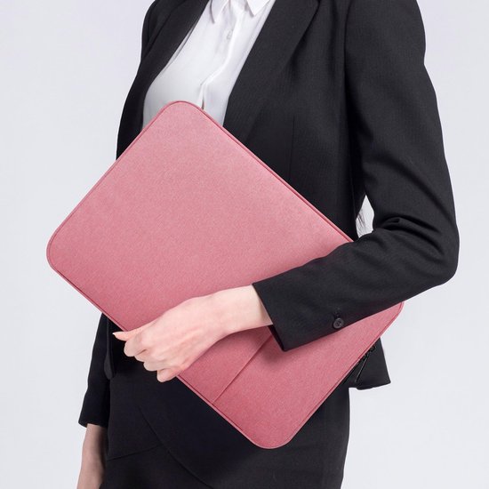 Husa laptop 15,6 inch, rezistenta la apa si socuri, negru, 38,5x28,5x2 cm