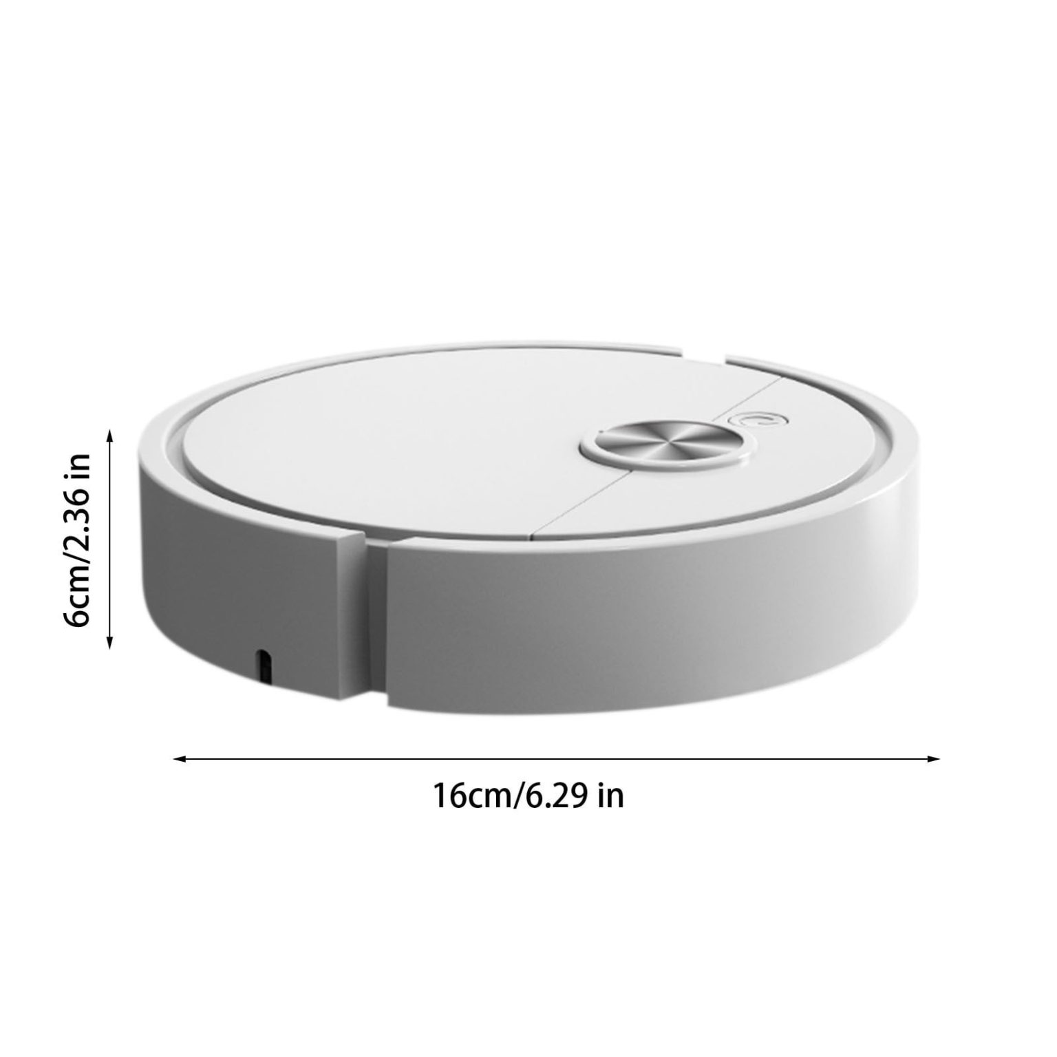 Aspirator robot 3-in-1, curatare, aspirare si mop, mini, ultra subtire, negru