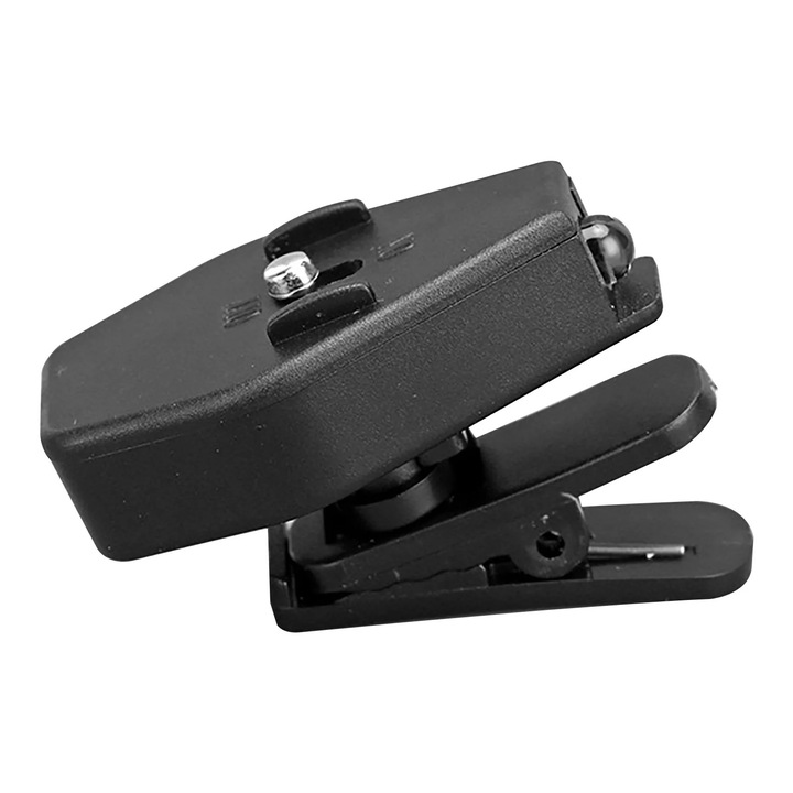 Lanterna LED mini clip-on pentru ochelari, portabila, alba, 4x2.3x3cm