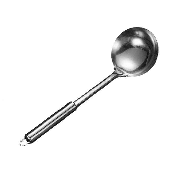 Lingura supa multifunctionala, inox 18/10, 9.6cm, argintiu