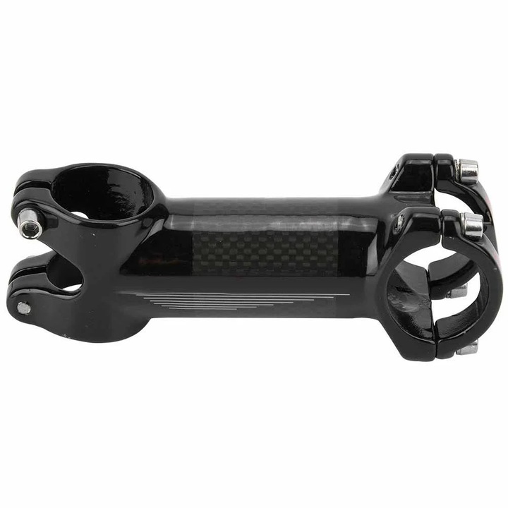 YANYXR alumínium karbon kormányszár 100x31.8mm 6 fokos szög piros
