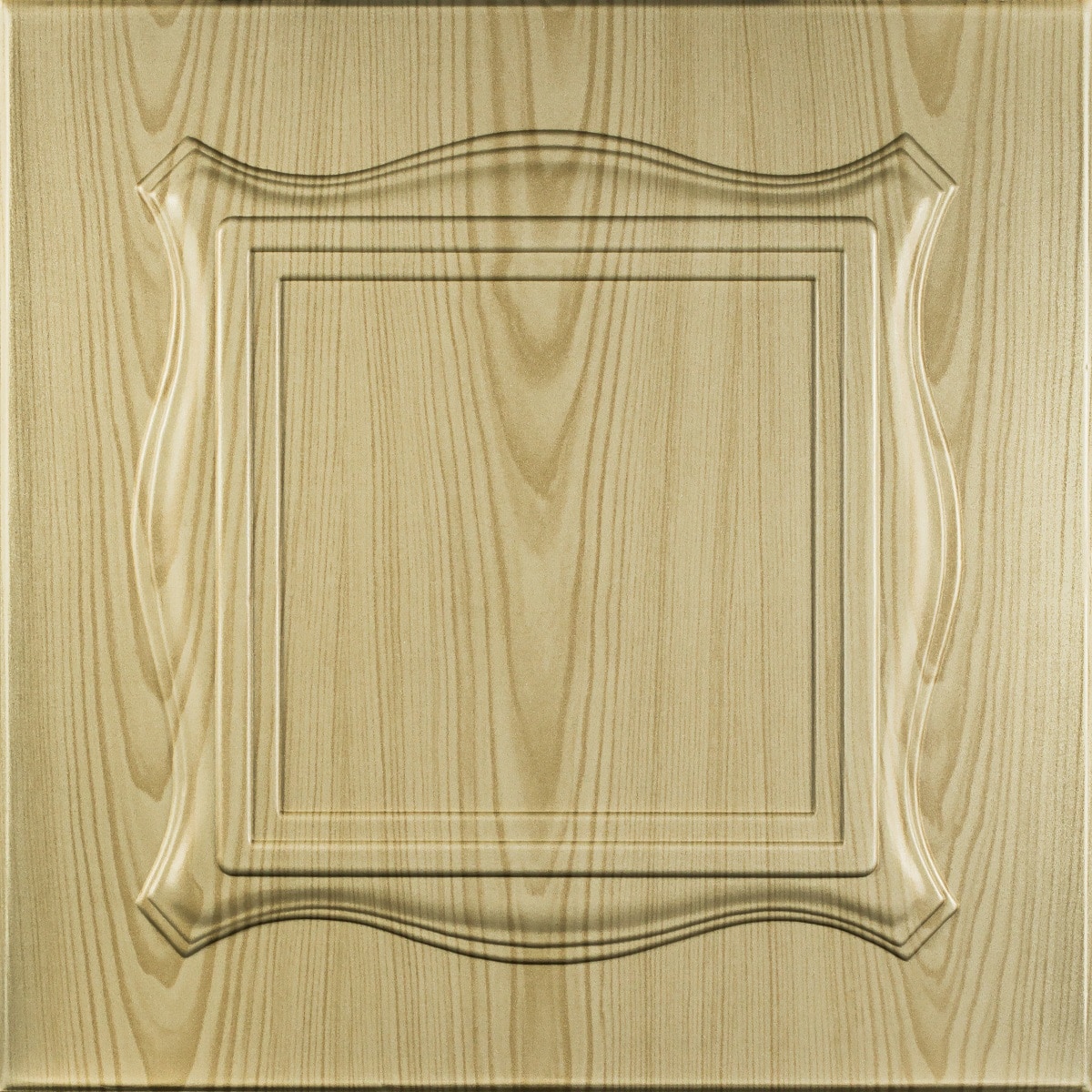 Tavan decorativ C1004, culoare PIN, 50x50 cm, grosime 0.3 cm, 13 pachete, suprafata acoperita 26 mp