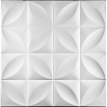 Tavan decorativ C2004, culoare ALB, 50x50 cm, grosime 0.3 cm, 18 pachete, suprafata acoperita 36 mp Tavan decorativ C2004, culoare ALB, 50x50 cm, grosime 0.3 cm, 18 pachete, suprafata acoperita 36 mp