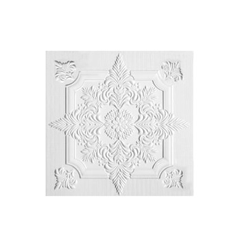 Tavan decorativ C2056, culoare ALB, 50x50 cm, grosime 0.3 cm, 10 pachete, suprafata acoperita 20 mp Tavan decorativ C2056, culoare ALB, 50x50 cm, grosime 0.3 cm, 10 pachete, suprafata acoperita 20 mp