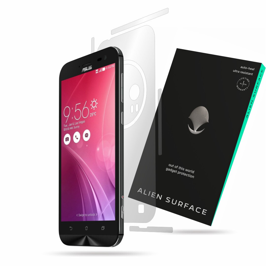 Folie Alien Surface, Asus ZenFone Zoom ZX551ML, protectie spate, laterale