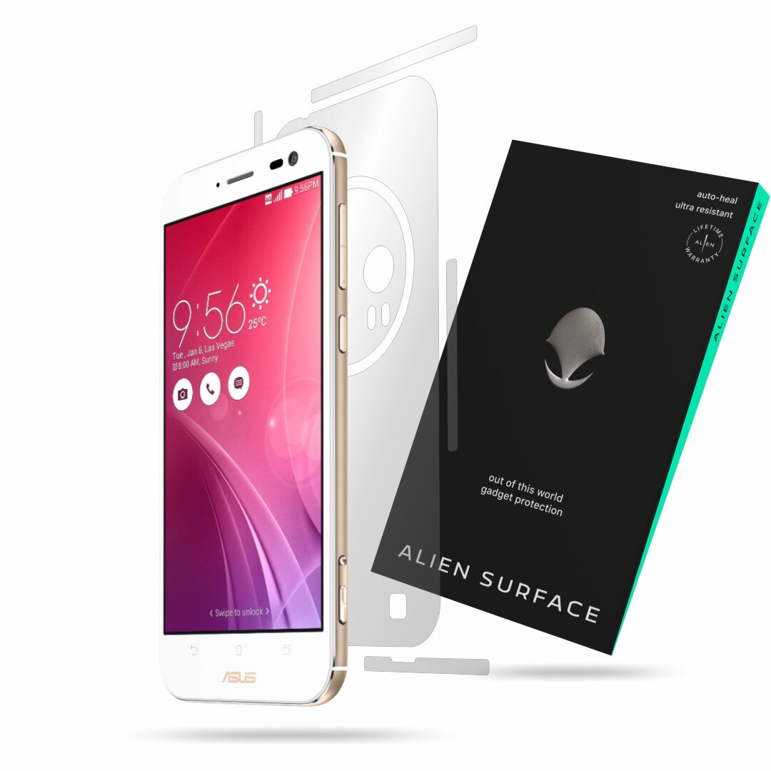 Folie Alien Surface, Asus ZenFone Zoom ZX550, protectie spate, laterale