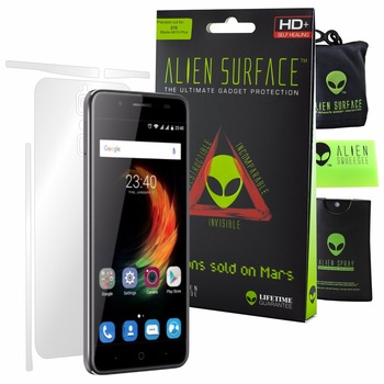 Folie Alien Surface HD, ZTE Blade A610 Plus, protectie spate, laterale + Alien Fiber cadou Folie Alien Surface HD, ZTE Blade A610 Plus, protectie spate, laterale + Alien Fiber cadou