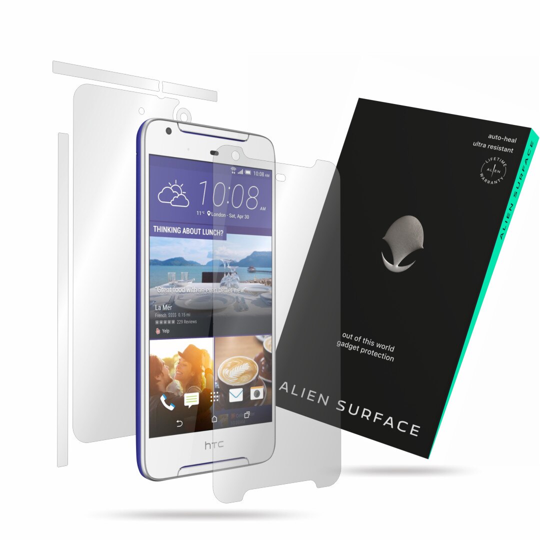 Folie Alien Surface, HTC Desire 628, protectie ecran, spate, laterale