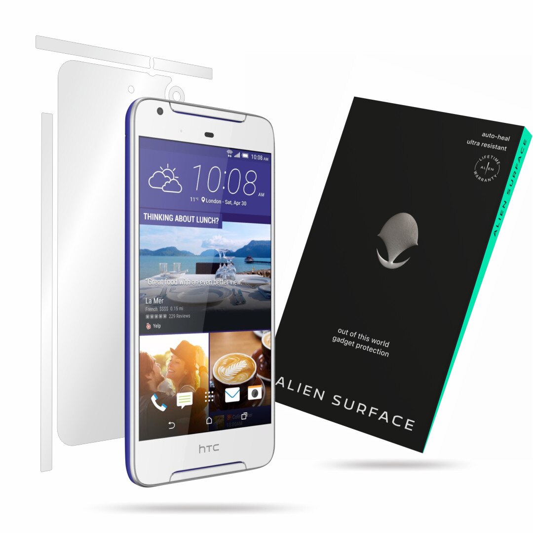 Folie Alien Surface, HTC Desire 628, protectie spate, laterale
