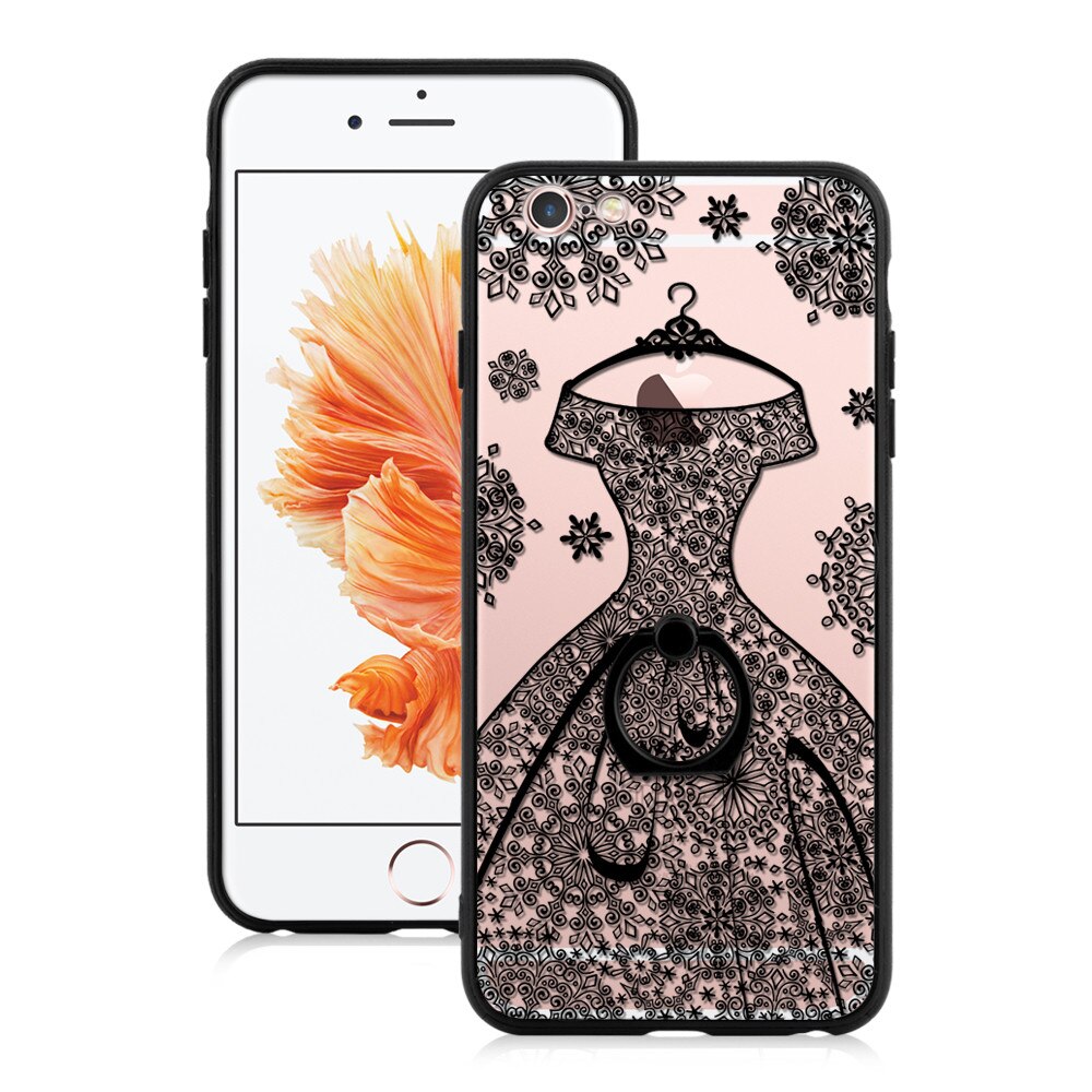 Husa de protectie Caseology Ring Holder pentru Apple iPhone 6 Plus/ 6S Plus, Cinderella