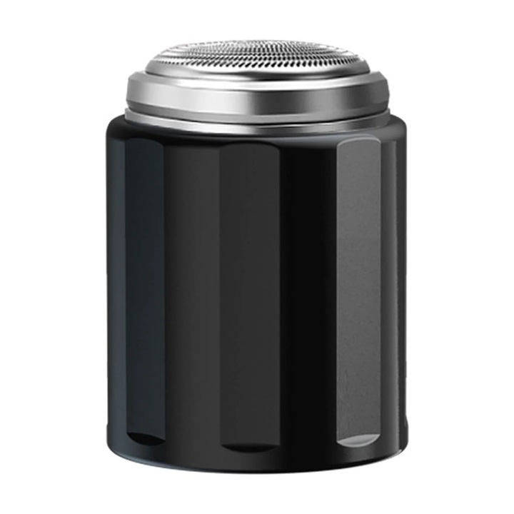 YANYXR mini hordozható elektromos borotva, fekete, 7x4.6x4.6cm, USB újratölthető