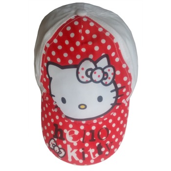 Sapca copii ,Hello Kitty, alb, 54 Sapca copii ,Hello Kitty, alb, 54