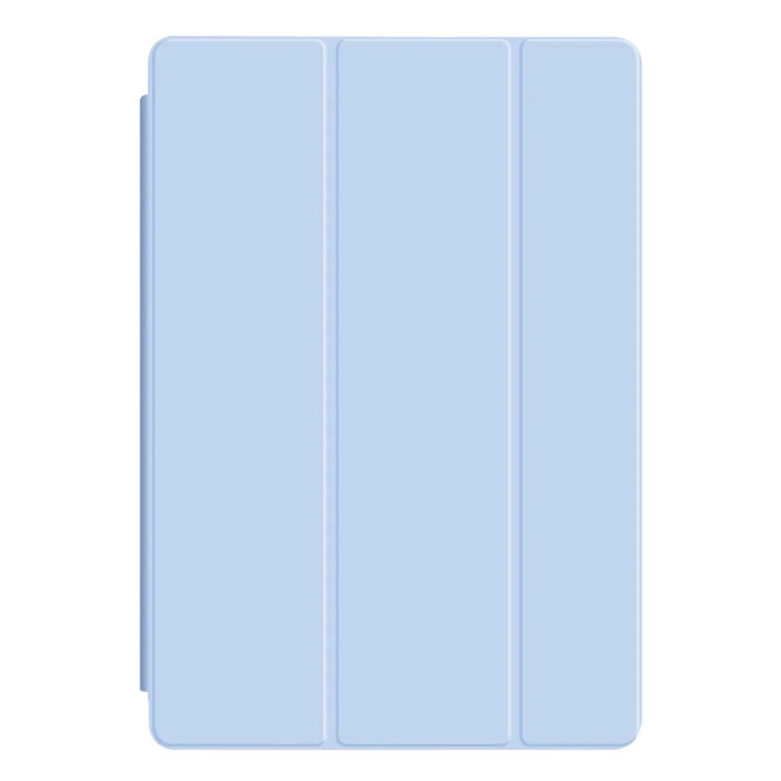 Husa tableta cu suport stilou, crem, 10.9 inch, pliabila, rezistenta la socuri